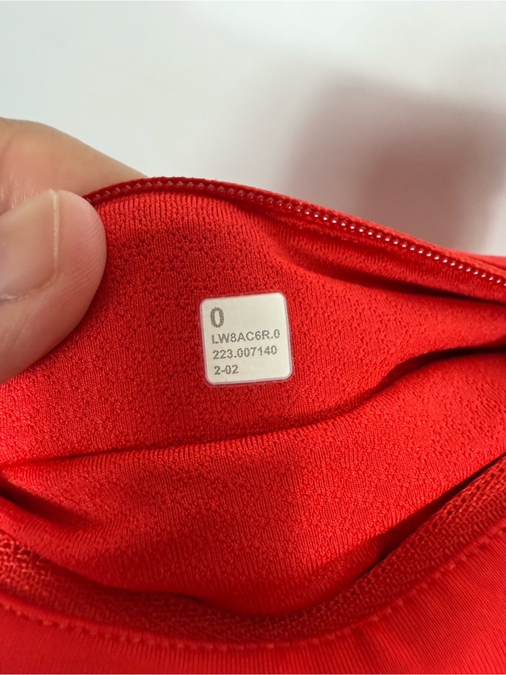 Lululemon Pace Rival Mid-Rise Skirt in Hot Heat Size 0 - Picture 5 of 5